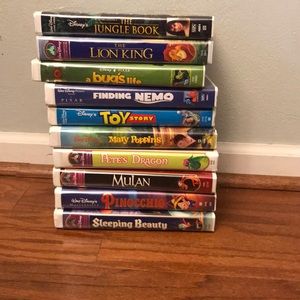 Disney VHS Tapes